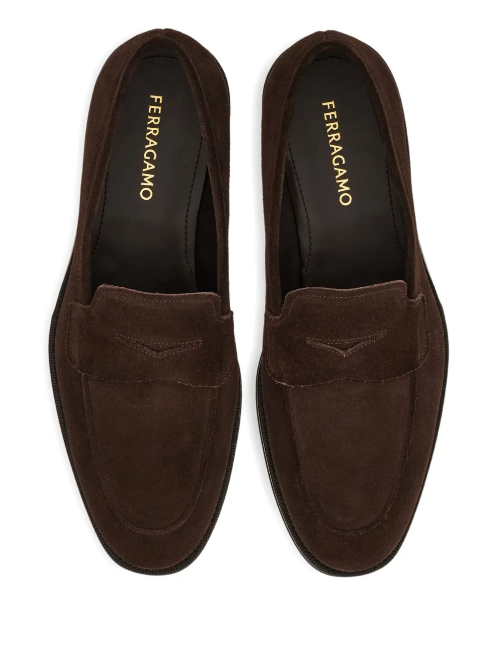 Ferragamo Suède loafers Bruin