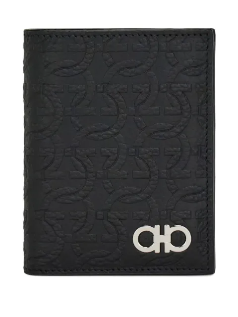 Ferragamo embossed Gancini wallet