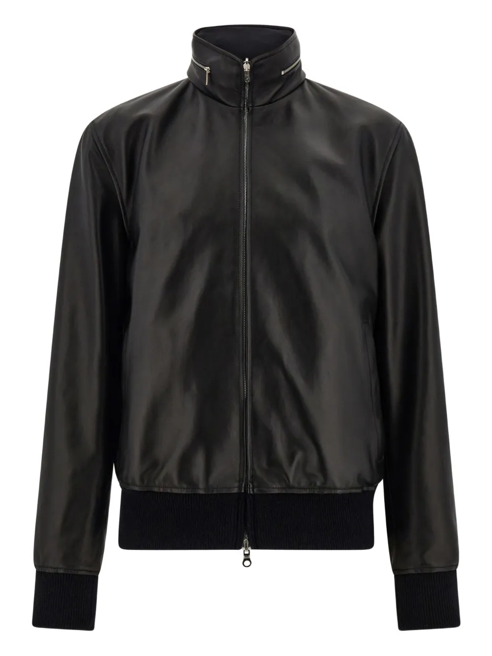 Ferragamo reversible nappa blouson jacket | Black | Image 1