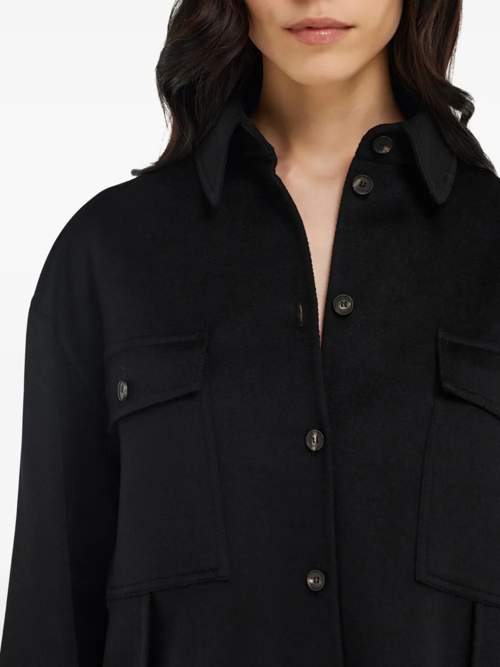 Ferragamo Kasjmier shirtjack Zwart
