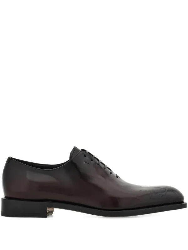Ferragamo Tramezza オックスフォードシューズ | ブラウン | FARFETCH JP