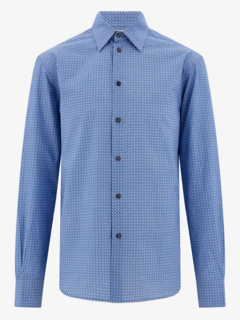 Ferragamo chemise à motif monogrammé 
