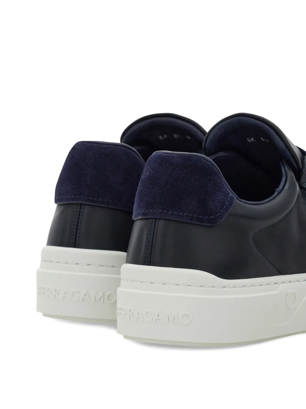 Ferragamo lace-up fastening sneakers Blauw