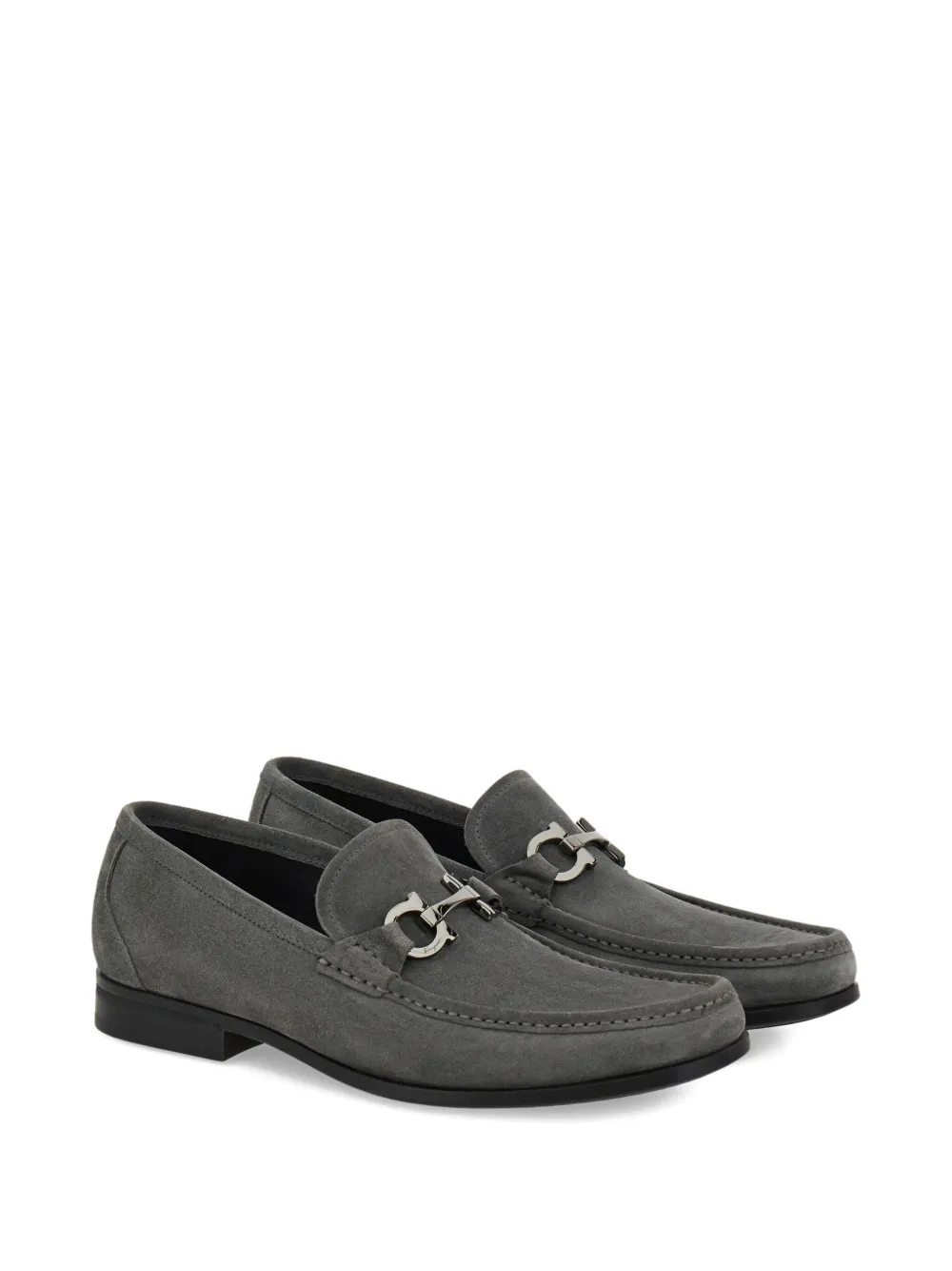 Ferragamo Loafers met Gancini-gesp - Grijs