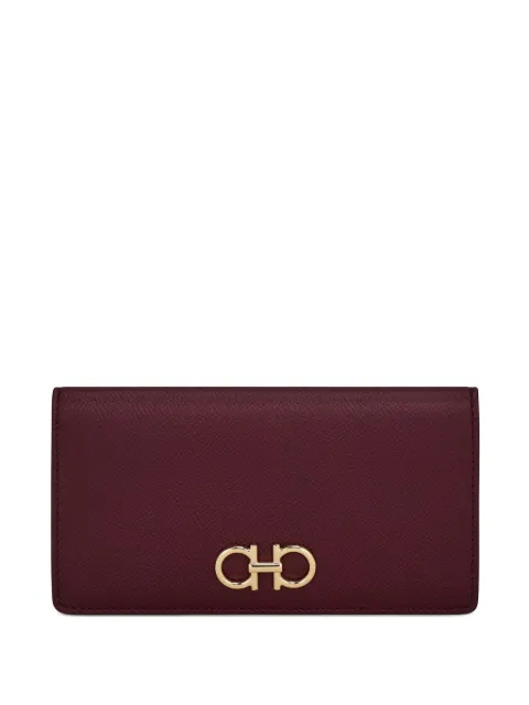 Ferragamo Gancini buckle continental wallet