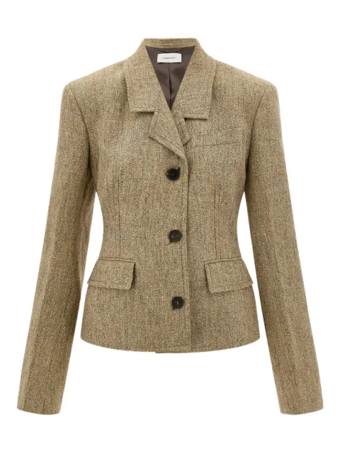 Ferragamo flap-pockets single-breasted blazer