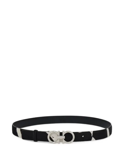 Ferragamo cinturón ajustable Gancini