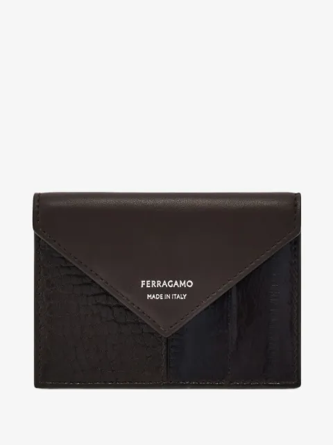 Ferragamo envelope-style card holder