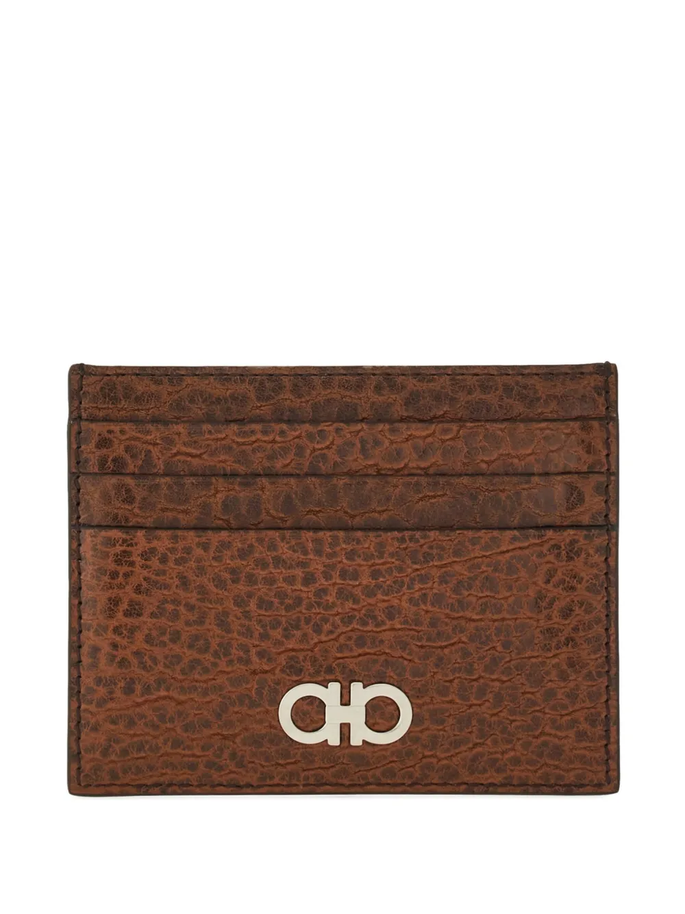 Ferragamo Gancini card holder | Brown | Image 1