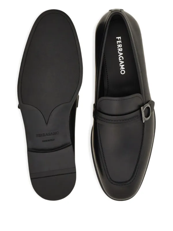 Ferragamo ガンチーニ ローファー | ブラック | FARFETCH JP