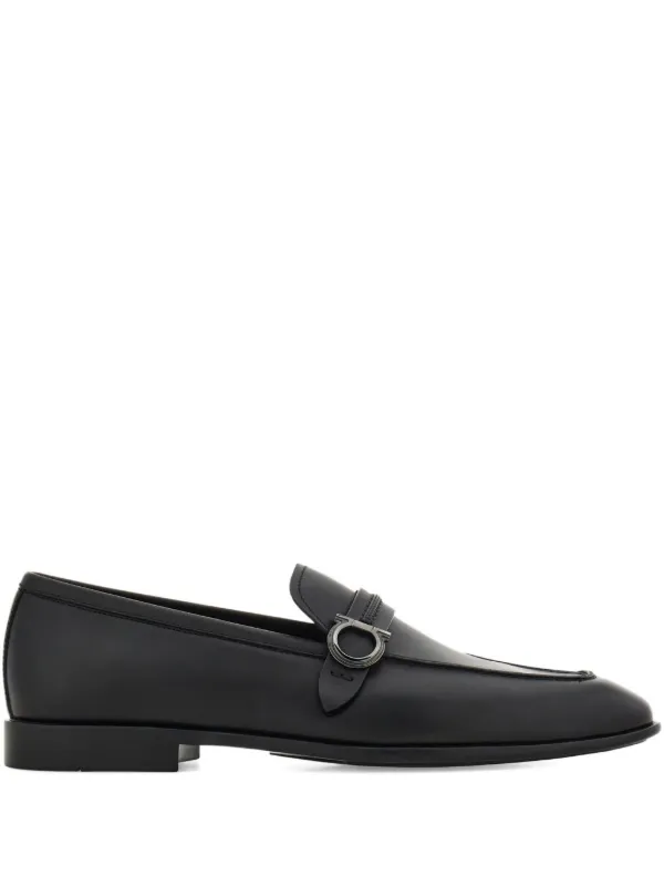 Ferragamo ガンチーニ ローファー | ブラック | FARFETCH JP