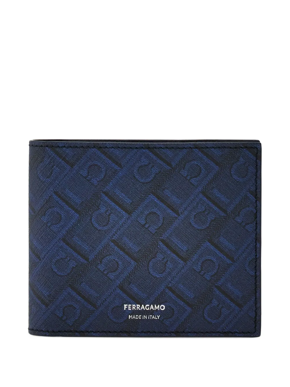 Ferragamo monogram print wallet | Blue | Image 1