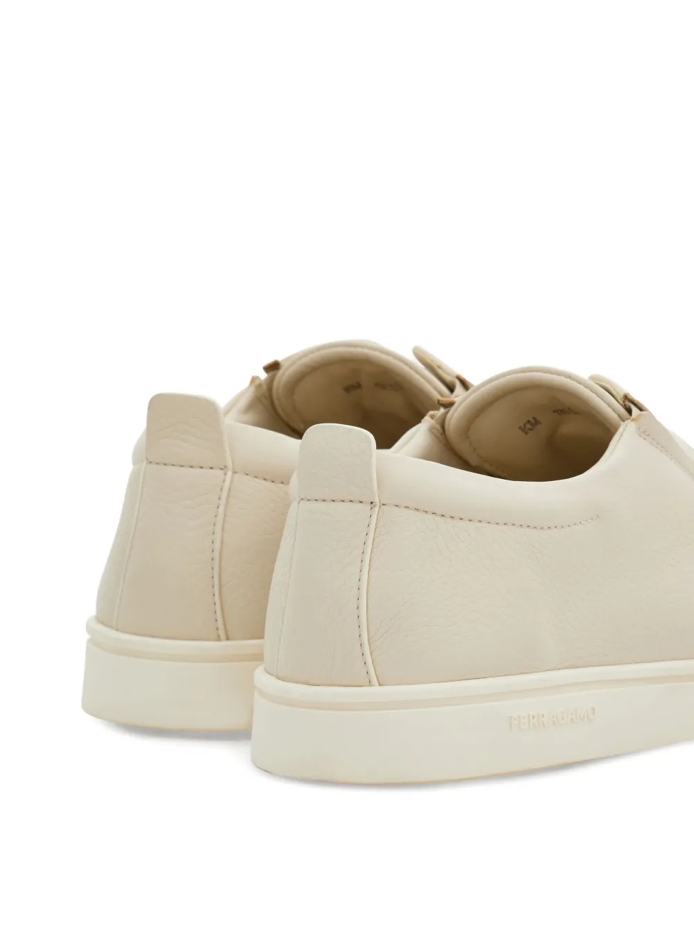 Ferragamo Leren loafers Beige