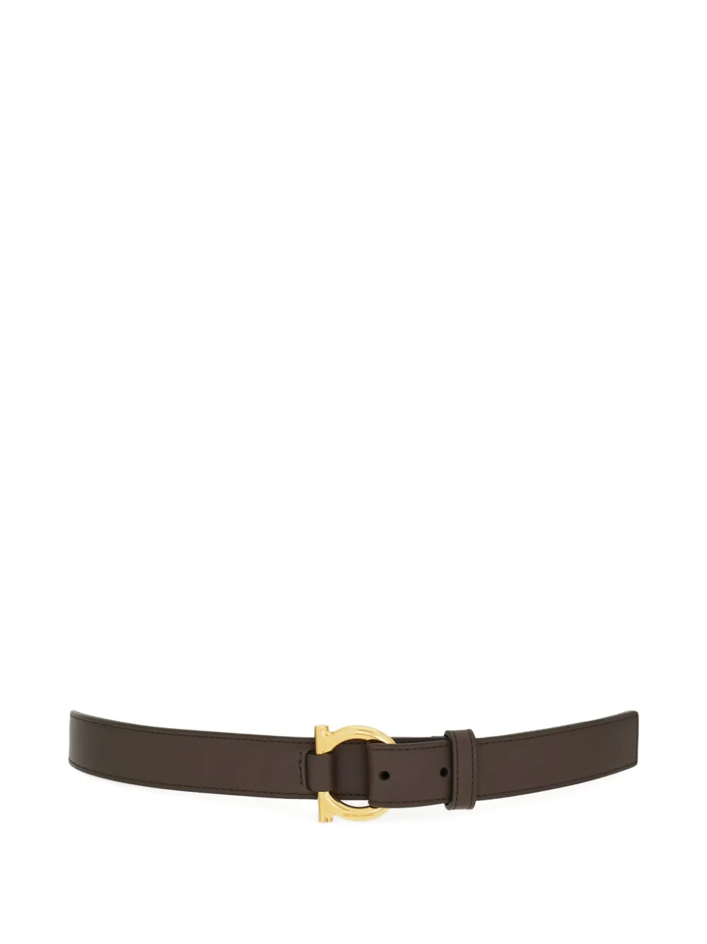Ferragamo Gancini belt - Marrone