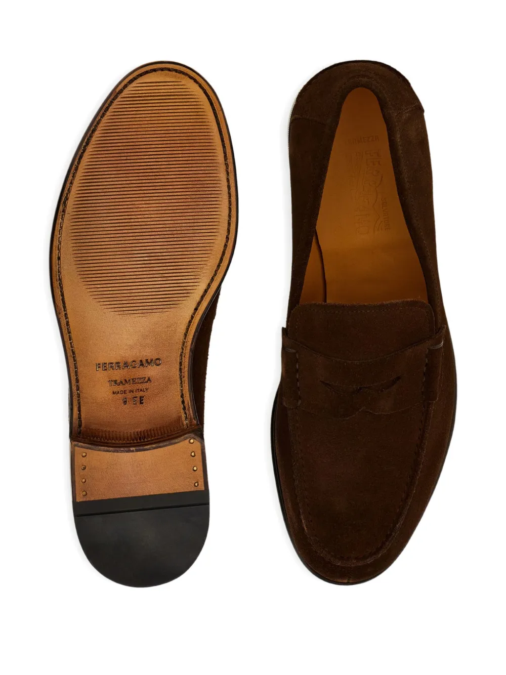 Ferragamo Suède loafers Bruin