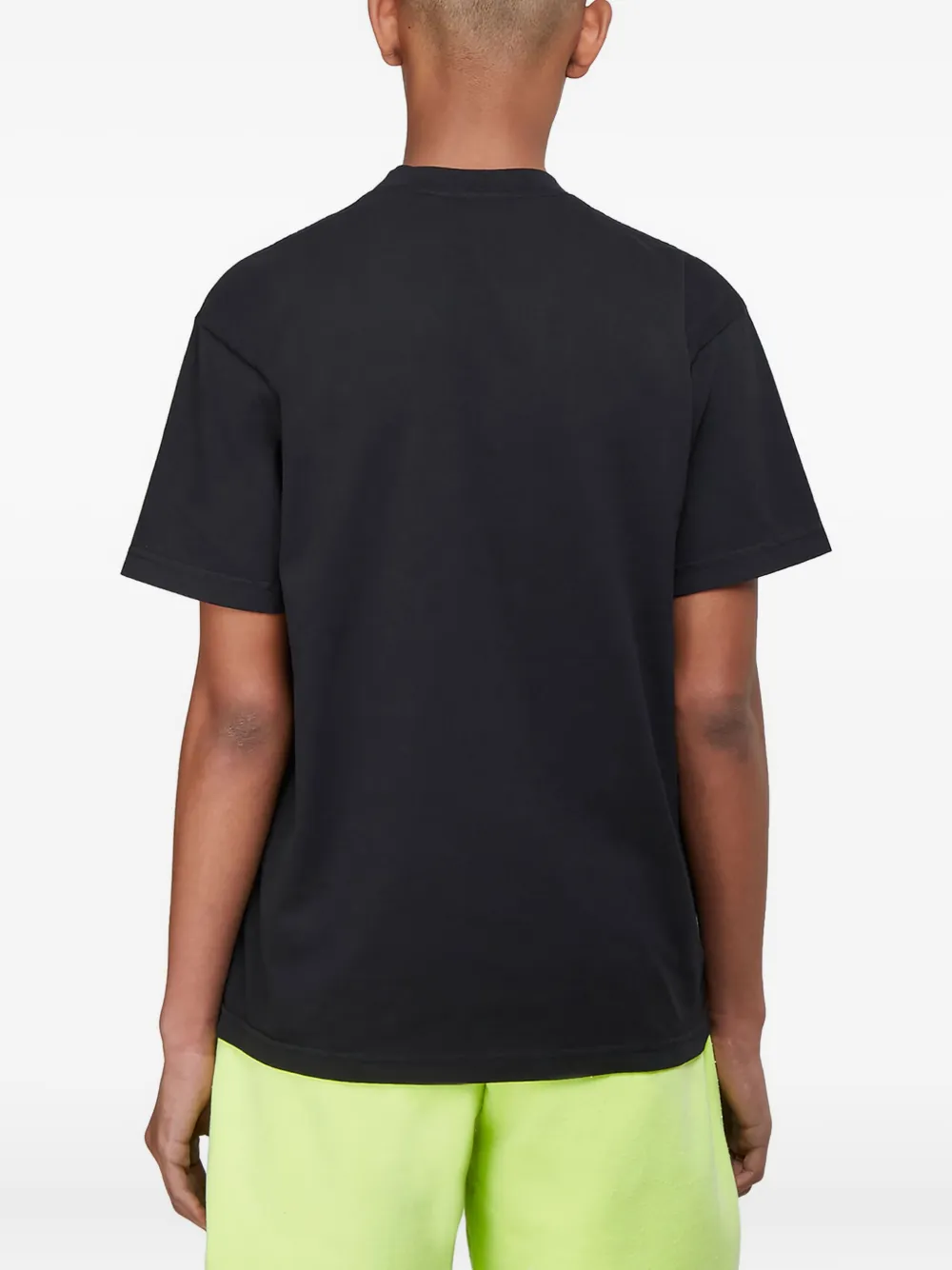 Silent Sound Reflective Logo T-shirt In Black