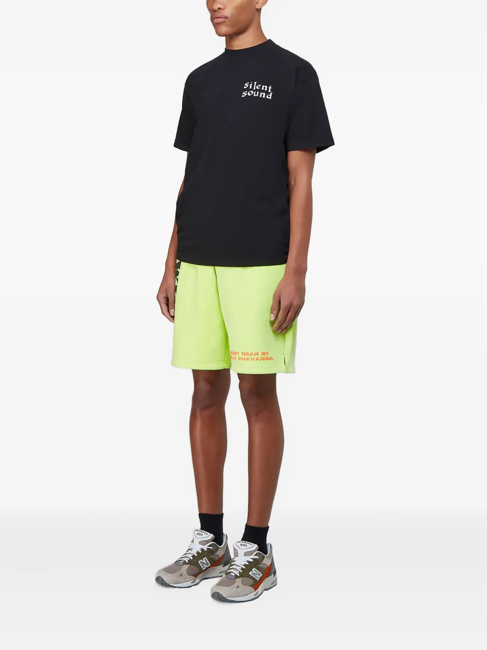 silent sound reflective-logo T-shirt | T-Shirts | Image 2