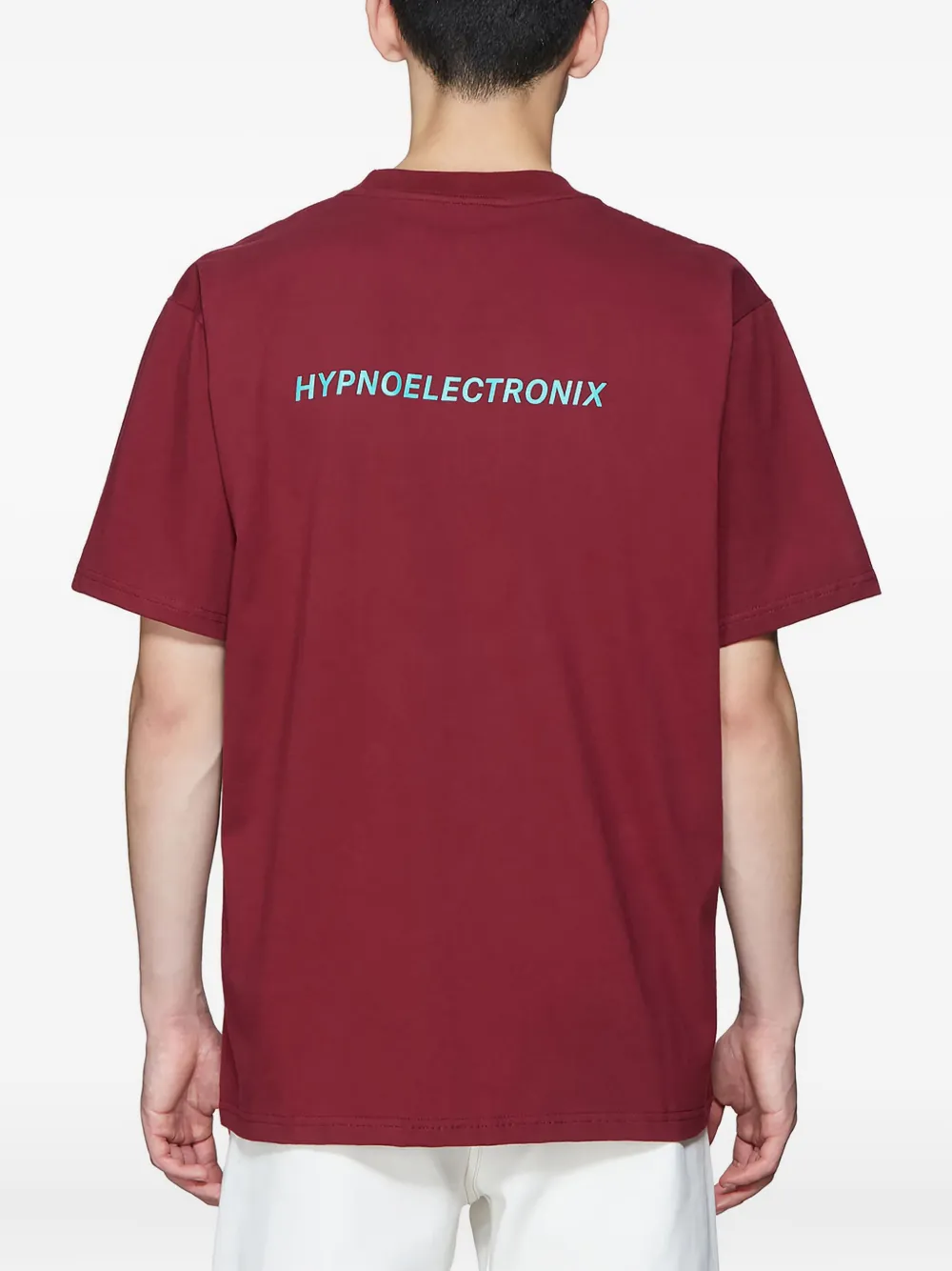 Hpnx Text-print T-shirt In Red