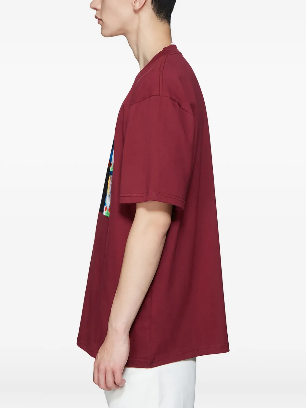 Hpnx Photographic-print T-shirt In Red