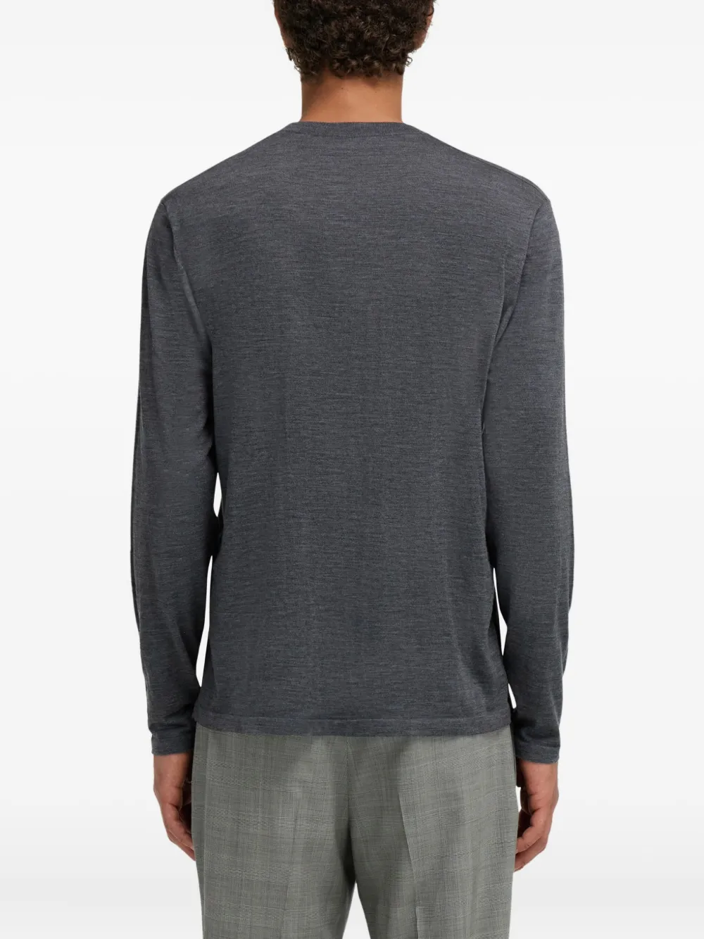 Ferragamo Trui met ronde hals Grijs