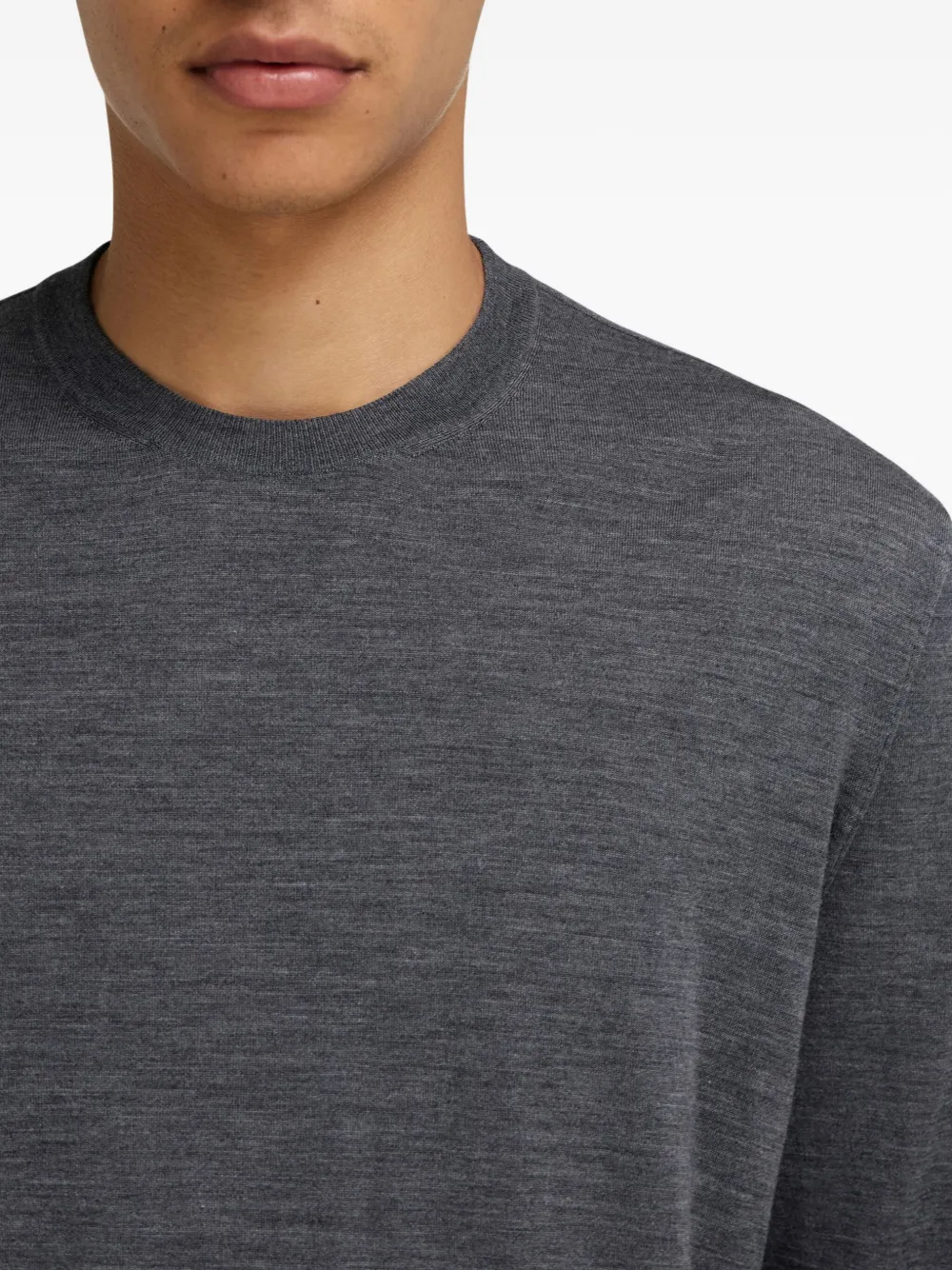 Ferragamo Trui met ronde hals Grijs