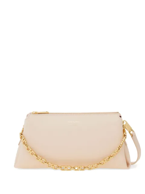 Ferragamo embossed logo chain strap mini bag