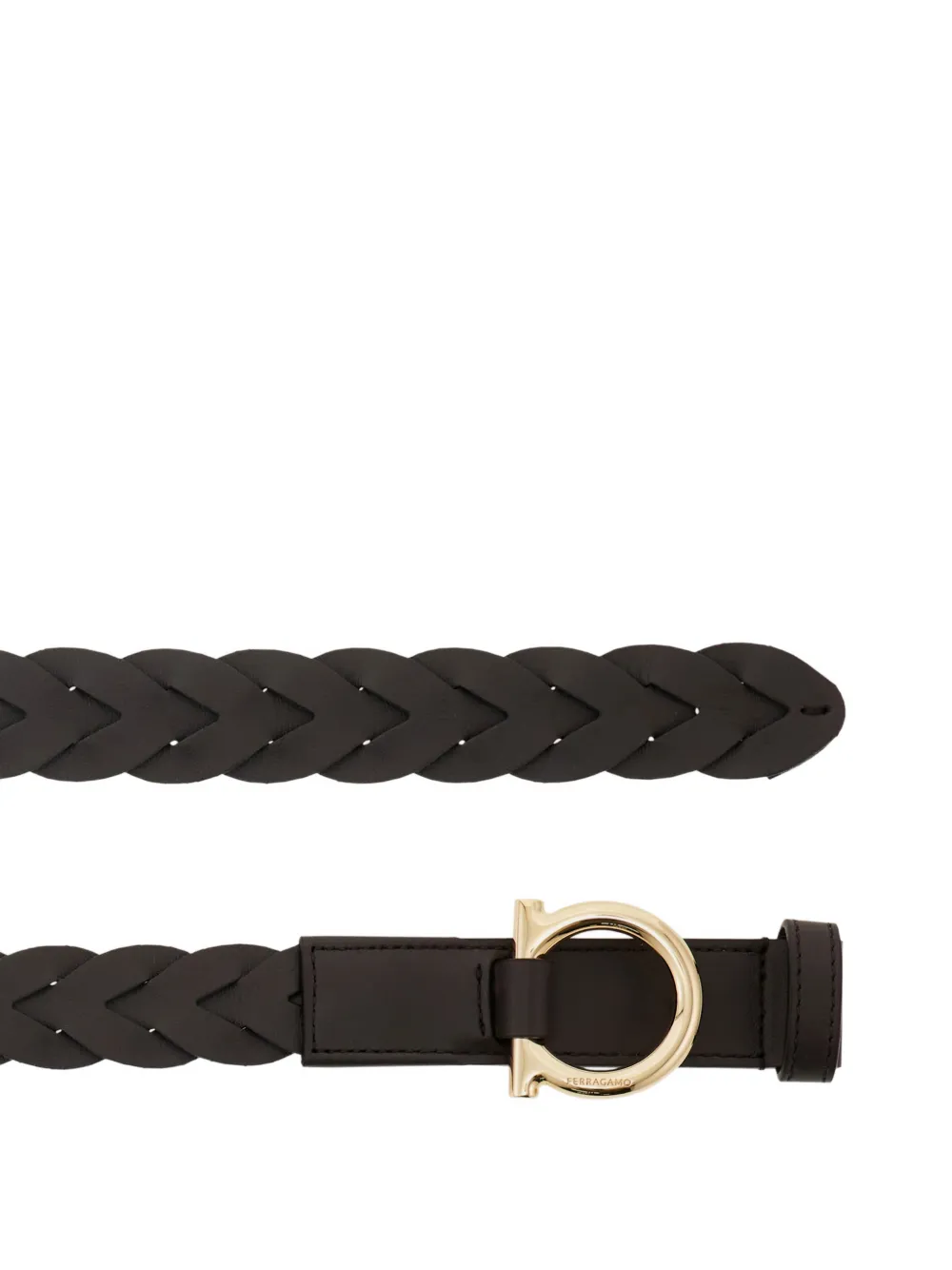 Ferragamo Gancini riem Bruin