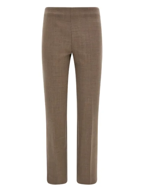Ferragamo pressed-crease trousers