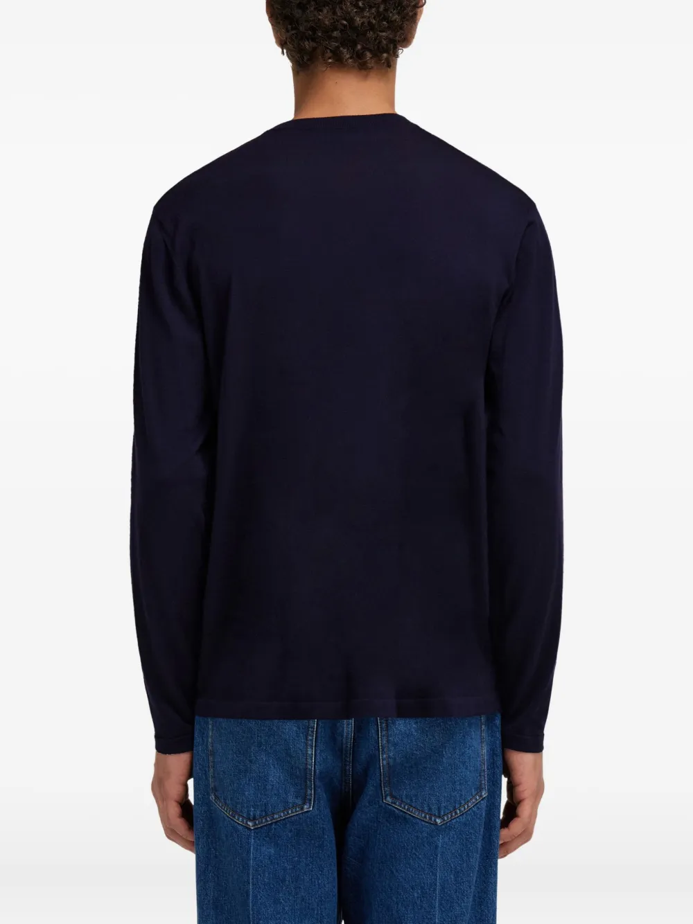 Ferragamo Sweater met ronde hals Blauw