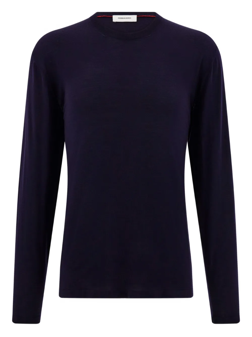 Ferragamo ribbed crewneck sweater | Blue | Image 1
