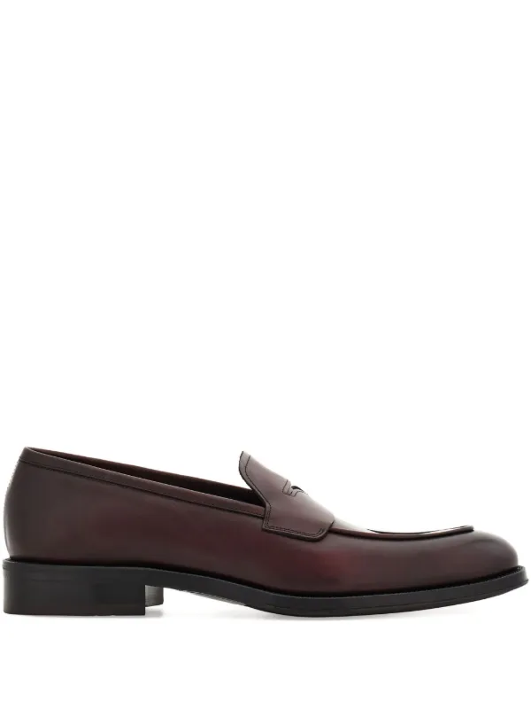 Ferragamo ペニーローファー | レッド | FARFETCH JP