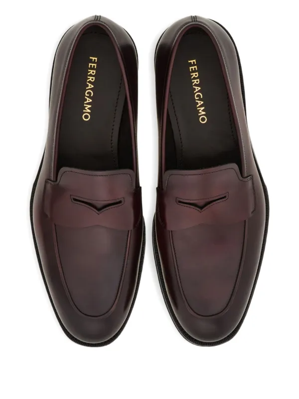 Ferragamo ペニーローファー | レッド | FARFETCH JP