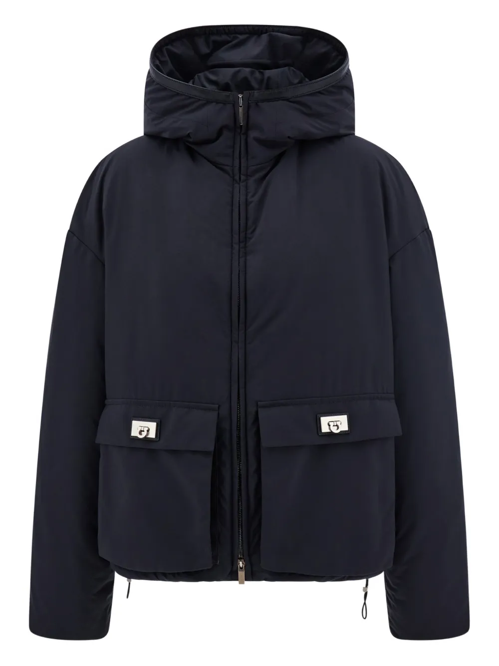Ferragamo hooded jacket - Nero