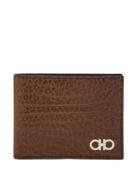 Ferragamo Gancini leather wallet