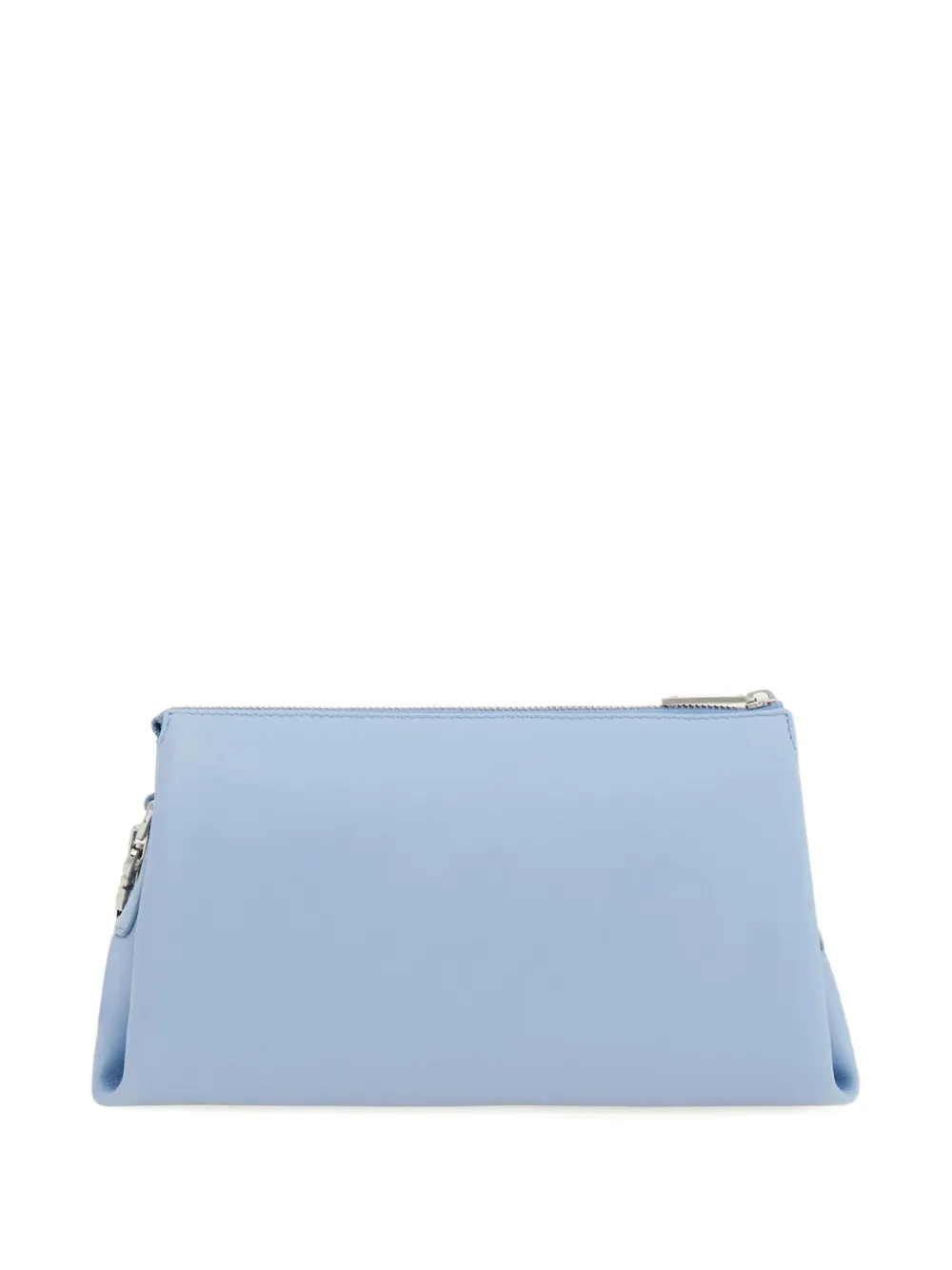 Ferragamo Mini-clutch met kettingband en logodetail - Blauw