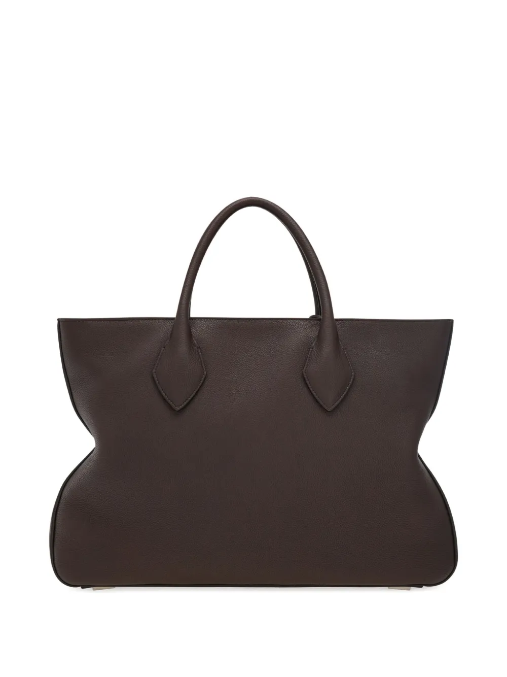  Ferragamo Logo-print Tote Bag - Brown 