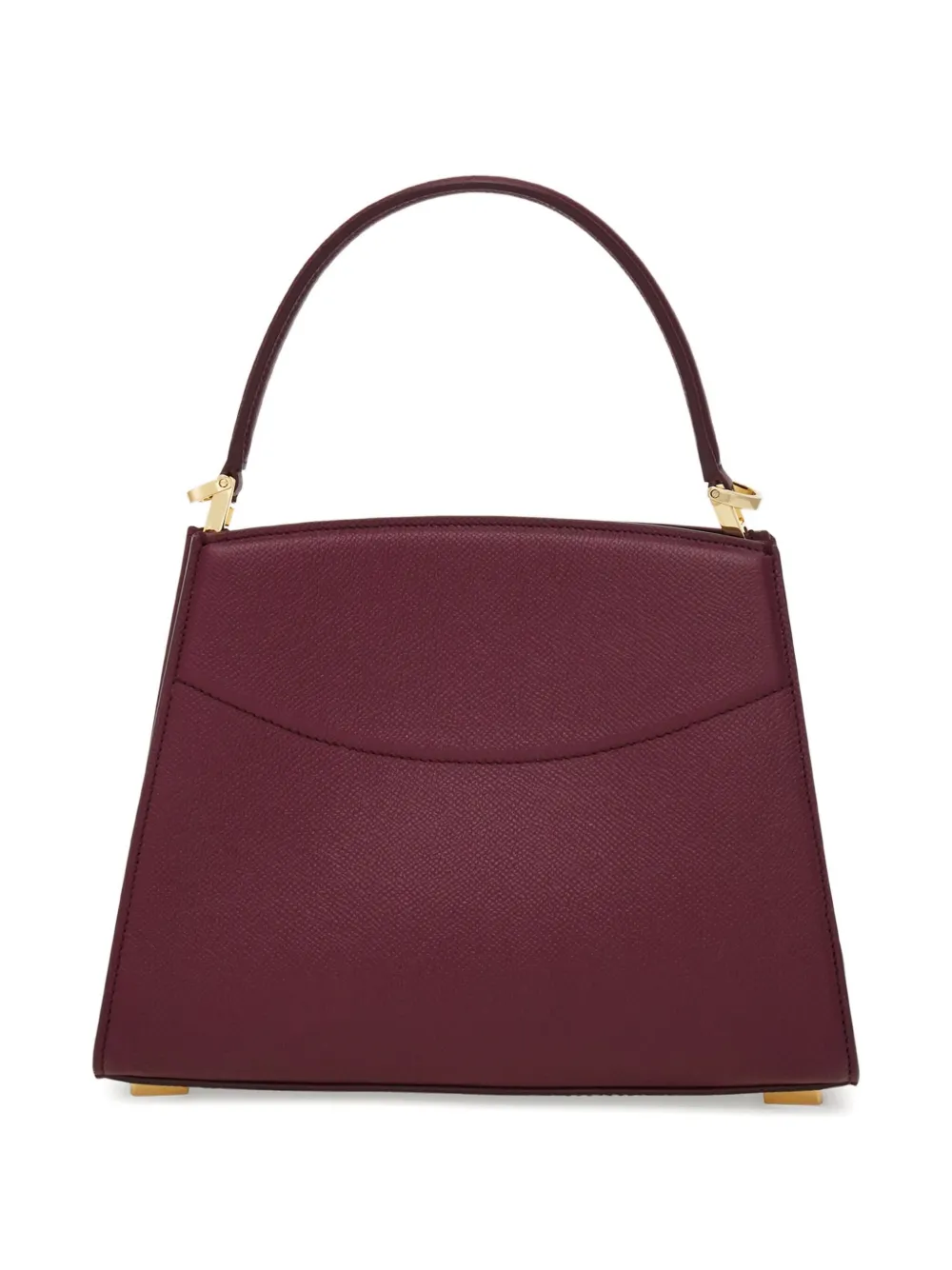Ferragamo Studio Box Top-handle Satchel Bag In Red