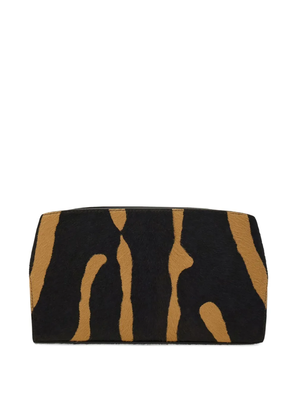 Ferragamo Hug kleine crossbodytas met zebraprint Zwart