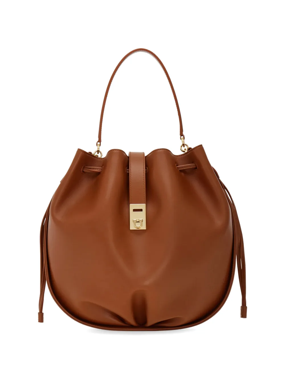 Ferragamo Hug bucket bag - Marrone