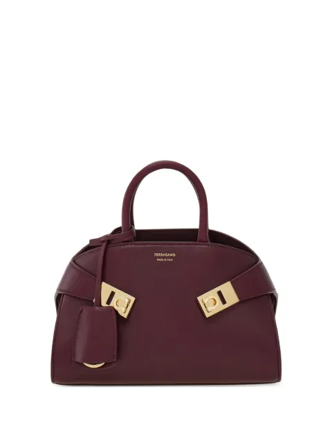 Ferragamo buckle charm hug tote bag