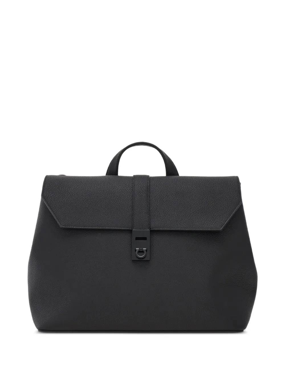 Ferragamo Hug buckle hybrid briefcase-backpack-messenger - Nero