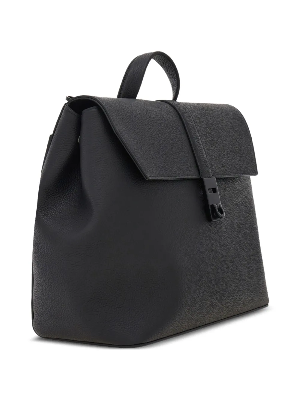Ferragamo Hug hybride rugzak met gesp Zwart