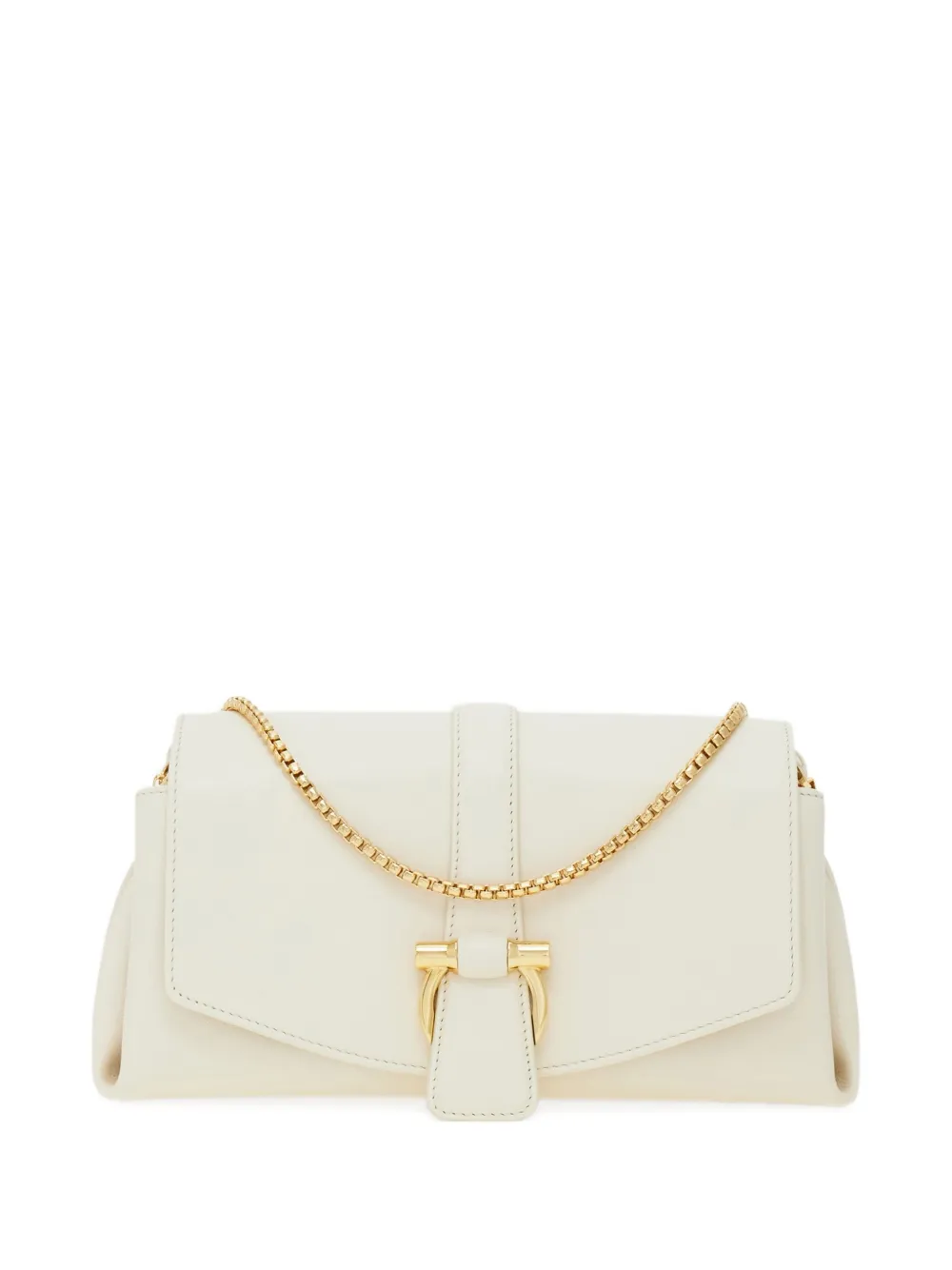 Ferragamo Borsa mini con dettaglio Gancini - Toni neutri