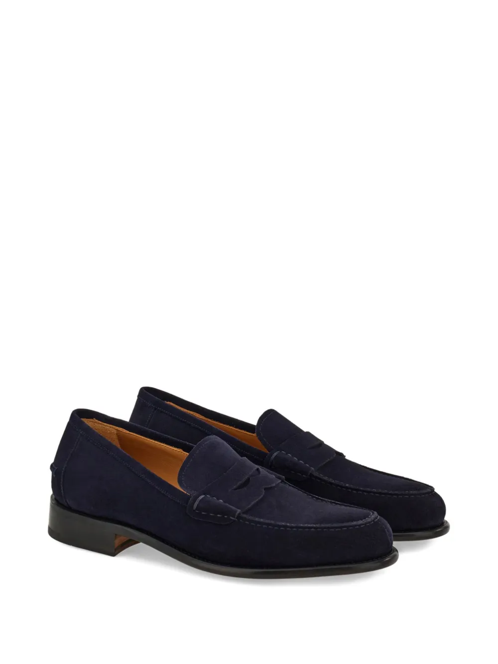 Ferragamo Fluwelen loafers - Blauw