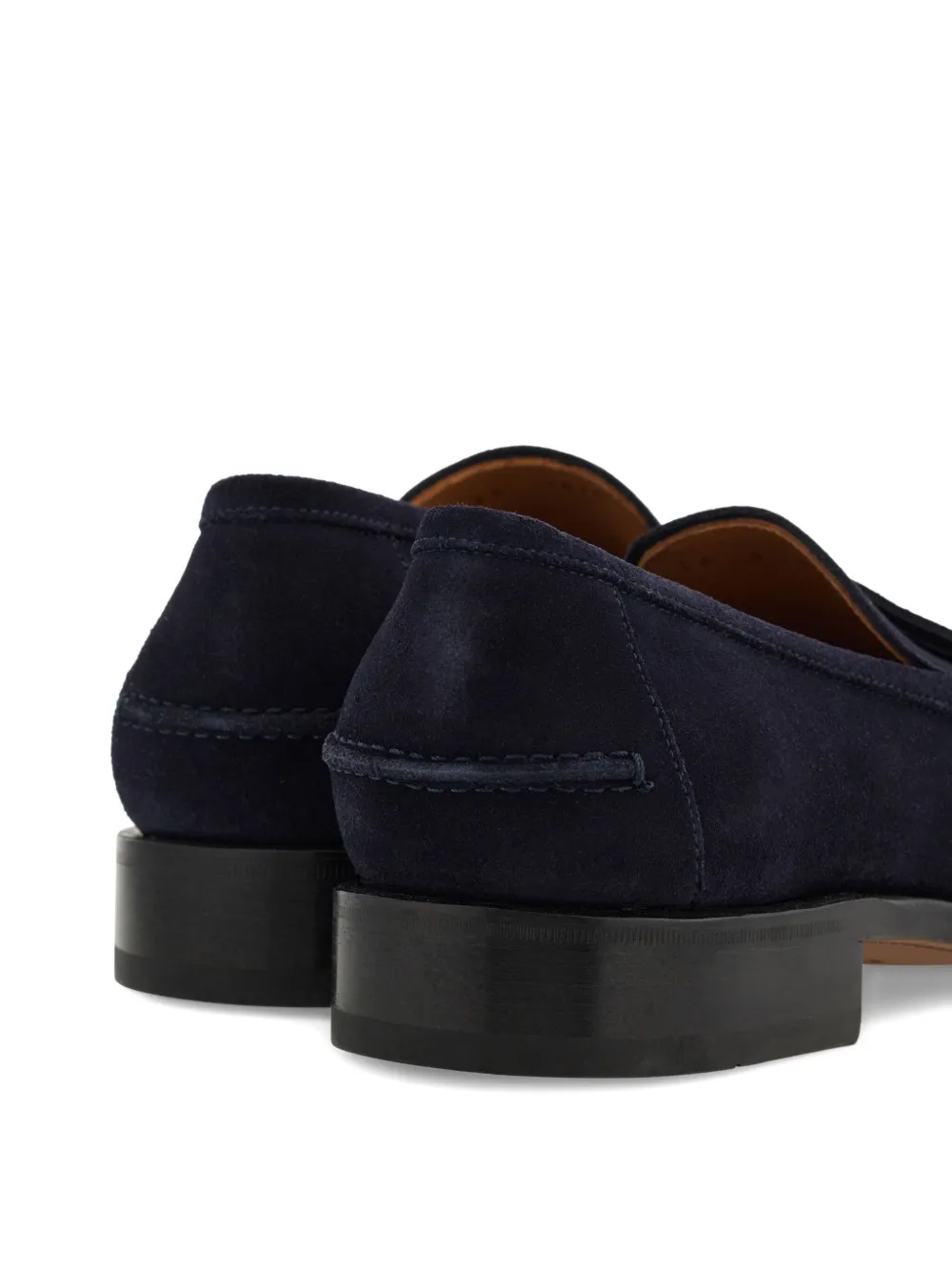 Ferragamo Fluwelen loafers Blauw
