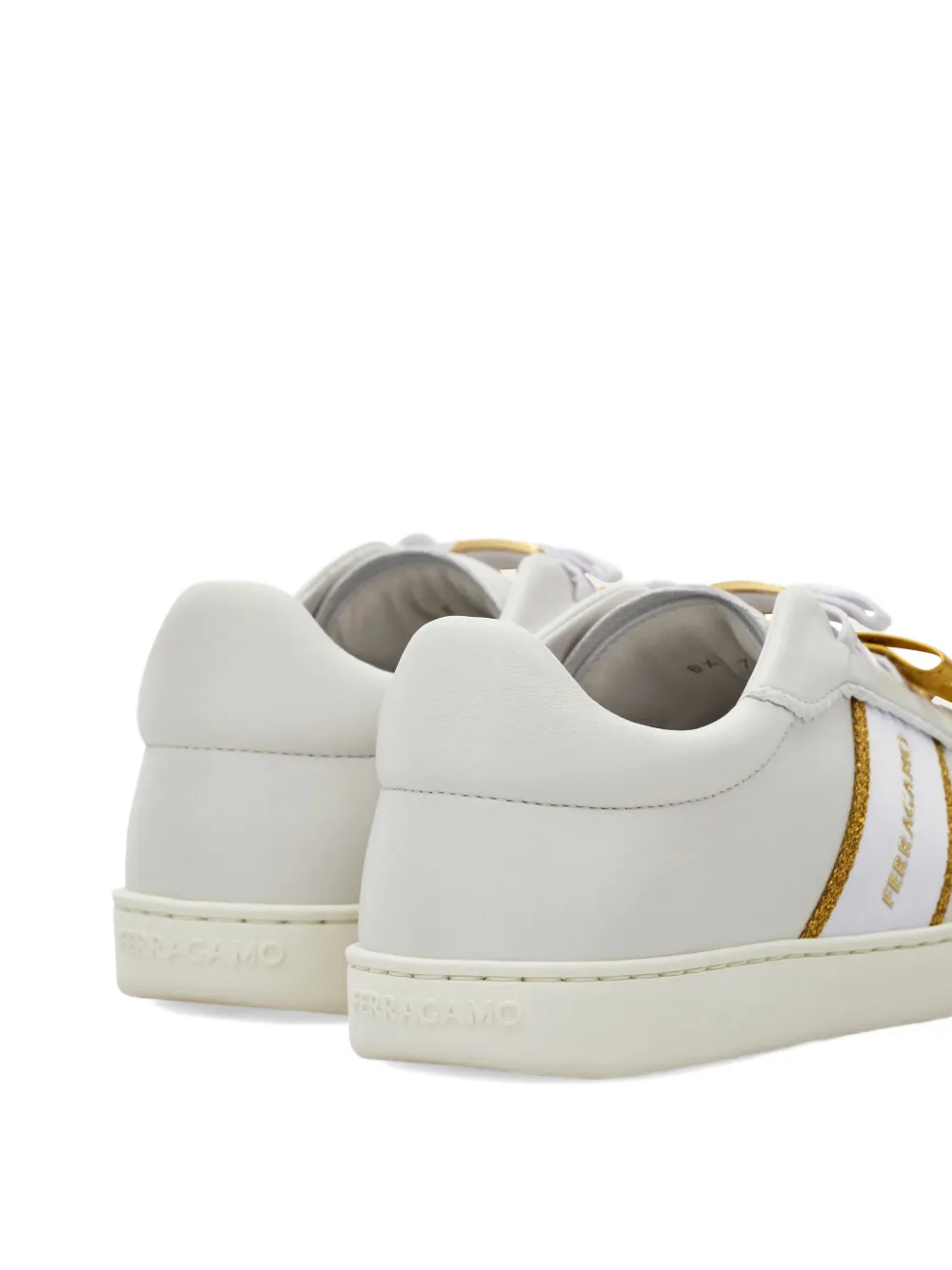 Ferragamo sneaker with mini bow detail
