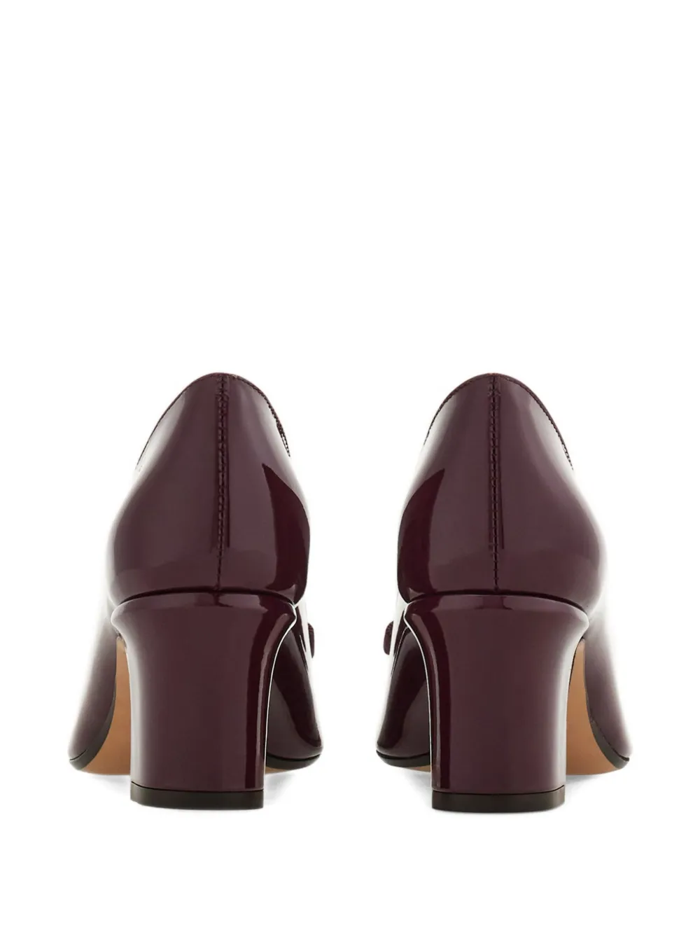 Ferragamo 40mm Vara Bow pumps Paars