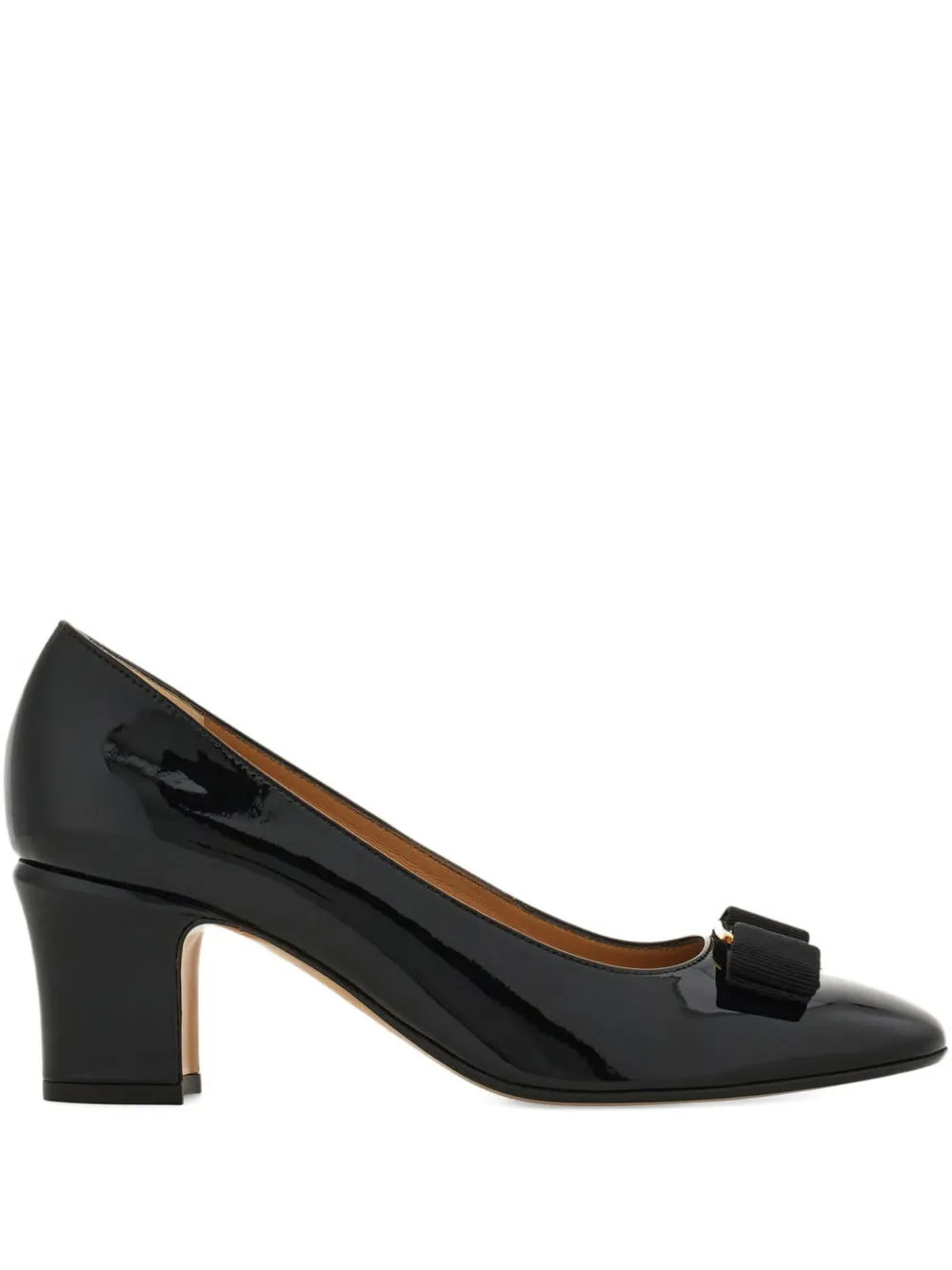 Ferragamo 50mm Vara Bow pumps Zwart