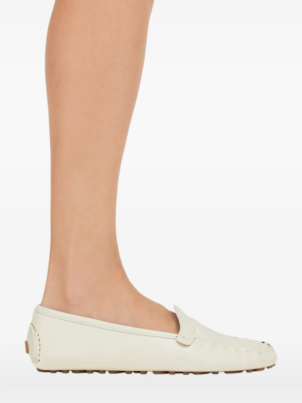 Ferragamo Gancini Driver loafers Beige