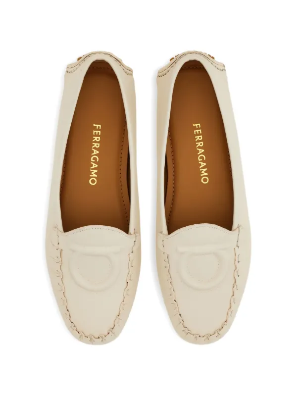 Ferragamo ガンチーニ ドライビングシューズ | ニュートラル | FARFETCH JP